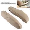 Car Seat Armrest Handle Cover Decor Trim Microfiber Leather Fit for   CRV 2010-2017