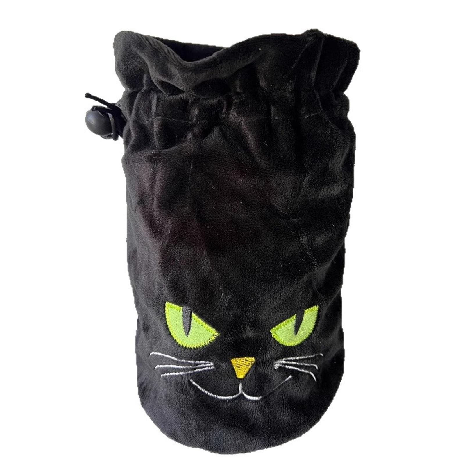 

Black/ Cat Candy Bag Halloween Decoration Holiday Decor One Size
