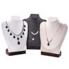 Walnut Wood Jewelry Holder Necklace Display Bust Multifunctional Mannequin Dresser Props for Displaying Necklaces