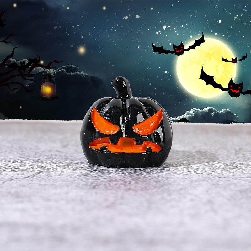 Micro Landscape Halloween DIY Ornaments Accessories Tree Ghost Pumpkin Tree Decorative Resin Accessories