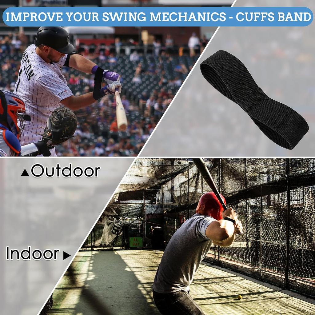Baseball Swing Trainer Bands,Baseball Training Aids for Hitting,Perfect Baseball Accessories for Baseball & Softball Players