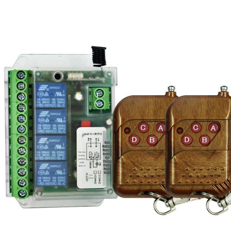 220V Multifunctional Wireless Remote Control Switch & Smart Receiver