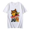Funny Cat The Return of Vampurr Graphic T-shirt Men's Cotton Short-sleeved Horror Halloween T-shirt Casual Wear Loose T-shirt