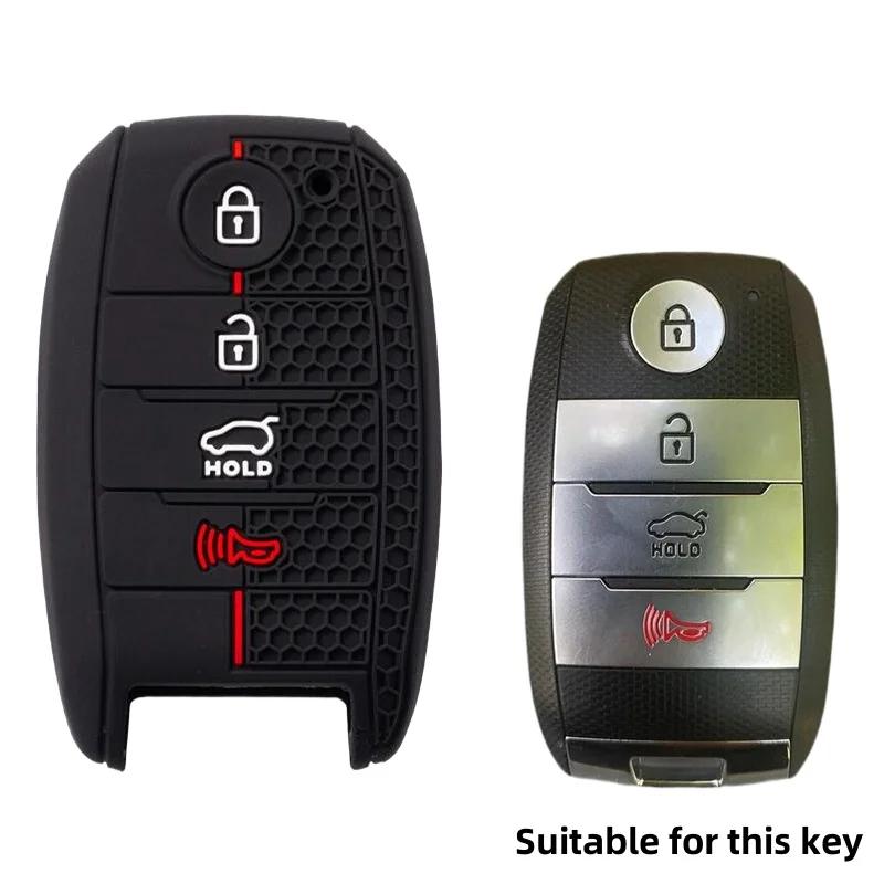 

Car Remote Key protection Case Cover Shell Fob For KIA Sportage Cerato Optima K3 K4 K5 RIO Picanto Soul Sorento Sedona 4 Buttons