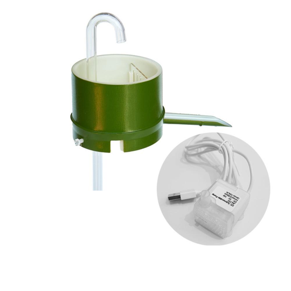 

Бамбуковый трубчатый аквариумный фильтр-бокс Настенный фильтр циркуляции воды Капельный бокс Дом With Water Pump