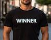 Winner T-Shirt: Unisex Soft-Style Cotton Tee