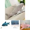 Soft And Comfy Shark Plush Pillow For Kids Perfect Gift For Sleep And Relaxation Available In Three Sizes