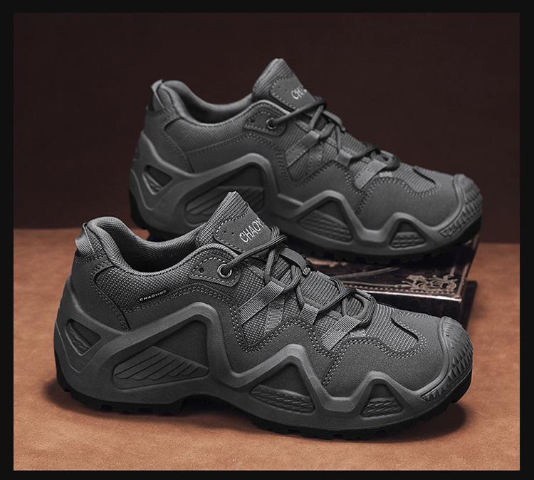 Ανδρικές Τακτικές Μπότες Μάχης: Αντιολισθητικά, Ανθεκτικά στη Φθορά Παπούτσια Πεζοπορίας & Αναρρίχησης