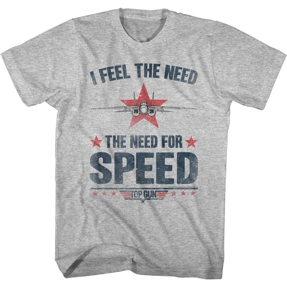 Top Gun - Needing Speed - Short Sleeve - Heather -  - Children s T-shirt 110