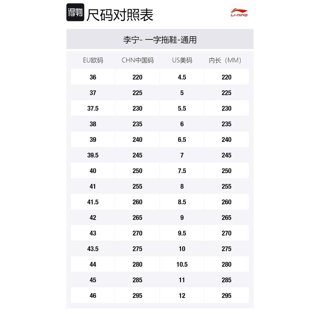 Li Ning Slip Resistant Abrasion Resistant EVA Quiet Slide Slippers Unisex White LNXU931-2