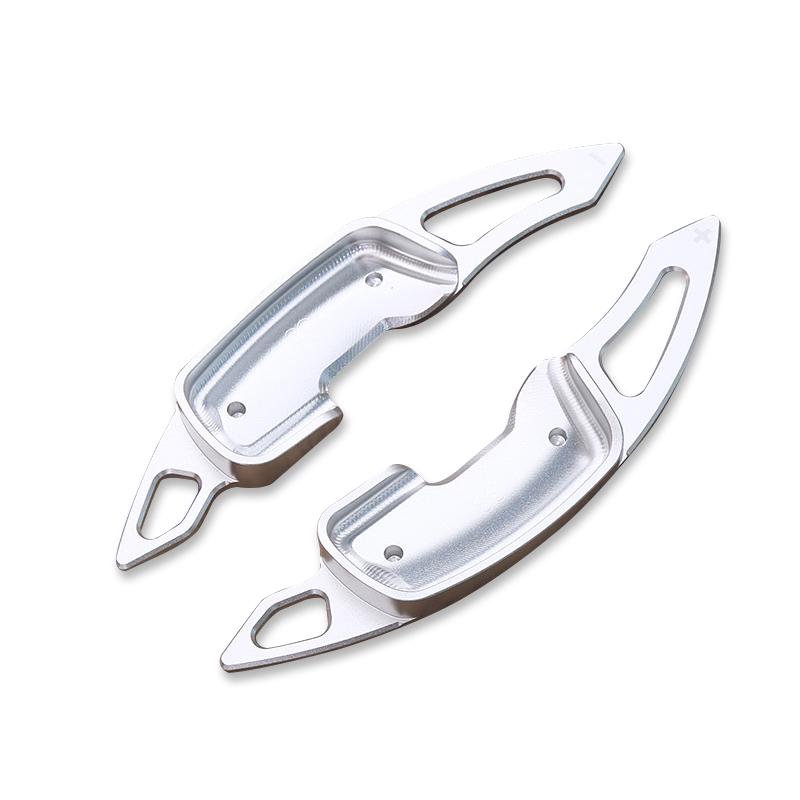 Alloy Shifter Paddles For Lexus GS 250 GS350 2011-2020 LM 300 LM500 RX 350 2015-2021 Car Steering Wheel Shift Paddle Interior серебряный