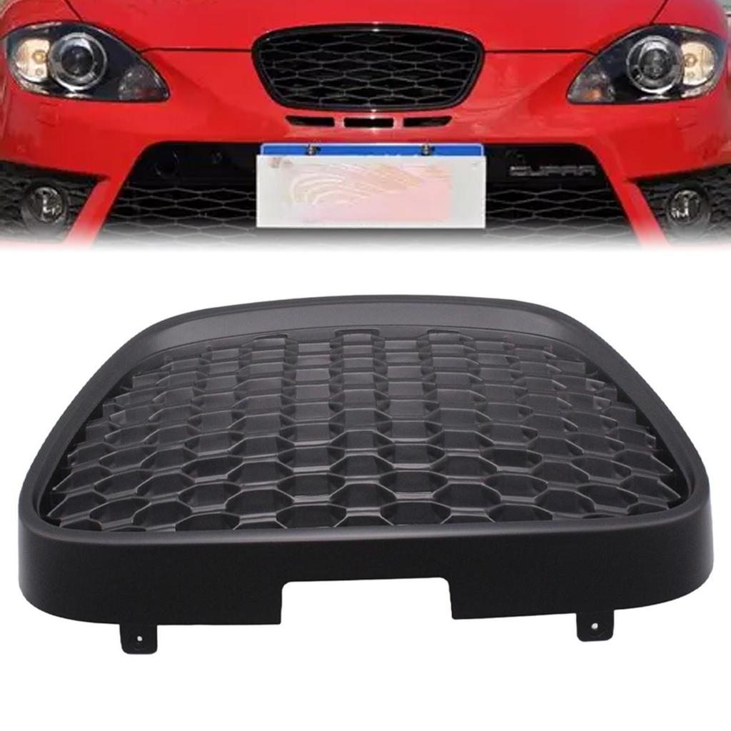 Front Honeycomb Grill Easy Installation Spare Part Badgeless Sport Grills Replacement for MK2 1P 2009-2012