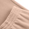 Women's Autumn/Winter Solid Colour Sweatshirt Hooded Fashion Long Sleeve Two Piece Set