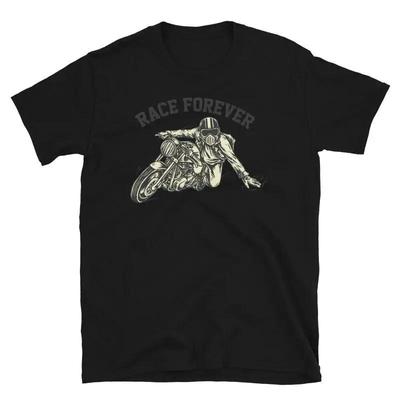 Race Forever Motorcycle Rider TShirt