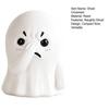 Ghost Ornament, Compact Resin Decorative Figurine, Nose-Covering Ghost Shape Halloween Figure, Naughty Ghost Tabletop Party Decoration