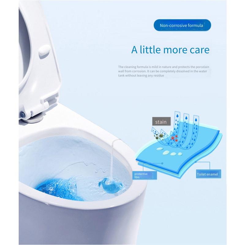 Toilet Hanging Dolphin Gel Fragrant Fresh Air Lasting Fragrance Deodorization Odor Removal Toilet Cleaning Gel Toilet Cleaning