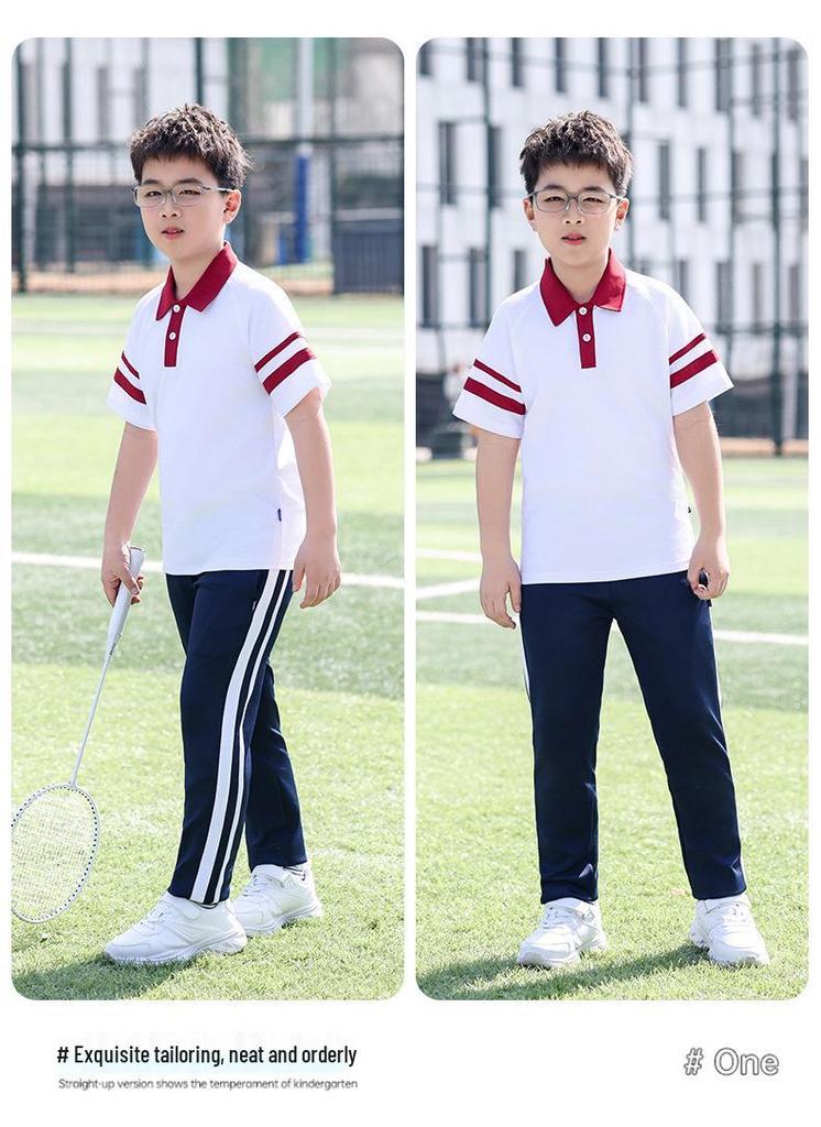 Summer Junior & High School Student Sports Uniform Set
