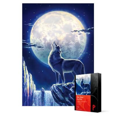 1000 Piece Jigsaw Puzzle - Blue Moon Howling, Popular Korean Puzzle