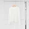 [UpperClass Series] Women's Tencel Wool Round Neck Long Sleeve Top