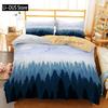 Forest Duvet Cover Set Misty Autumn Decor 3 Piece Bedding Set With 2 Pillow Shams Queen King Full Size For Kids Teens Adults