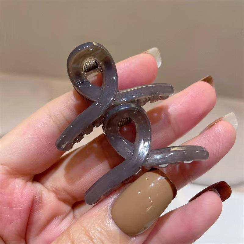Exquisite Jelly Color Versatile Shark Hair Clip for Side Bangs
