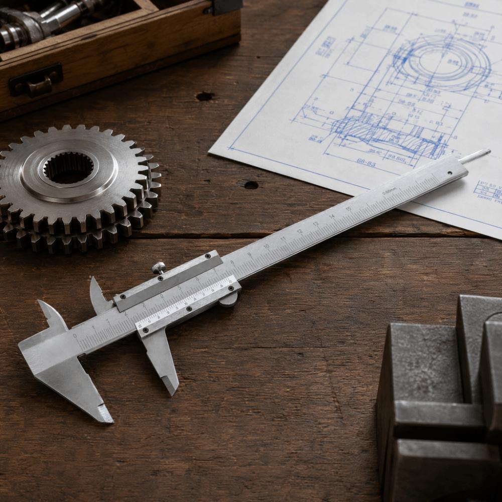 0-150mm Range Vernier Caliper High Carbon Steel Measurement Gauge Measuring Caliper For Workpieces