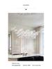 Modern French Crystal Chandelier: Luxury Pendant Light for Dining Room, Restaurant, Cafe, or Bar