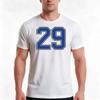 Number 29 Lucky Sports Jersey Twenty Nine Tshirt Summer Casual Cotton Tee Oversized Streetwear Tops Vintage Graphic Print