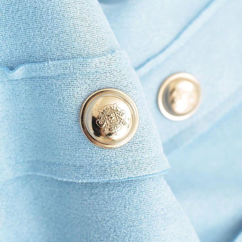 Kaslead New Arrival Women's Clothing Fashion Style Fashion Suede Texture Long Sleeves Short Jacket 4968200