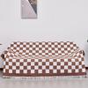 OEING Reversible Sofa Cover & Blanket (Black & White Chessboard)