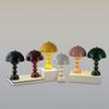 LED table lamp mushroom desk lamp rechargeable top touch switch flower bud table lamp room decoration bedroom night light
