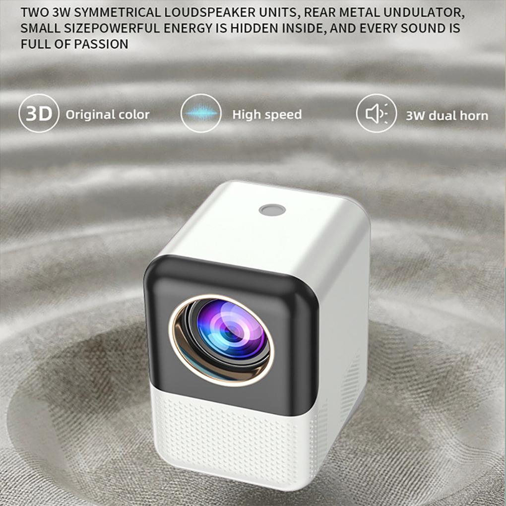 P700 Projector 4K Ultra HD 1080P Android 10 350 ANSI Lumens Wi-Fi 6 BT 5.2 Auto Keystone Suitable for Home & Outdoor Fun