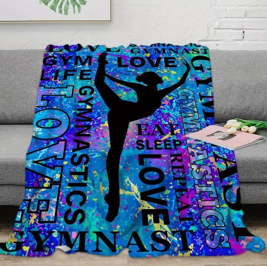 Super Soft Microfiber Beach Towel Dancer Silhouette Oversized Drying&super Absorbent Swimming Blanket Suitable for All Seasons 75cmx90cm