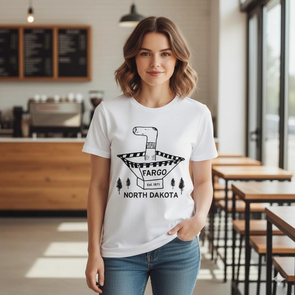 Men s and Women s T-shirts Fargo North Dakota S
