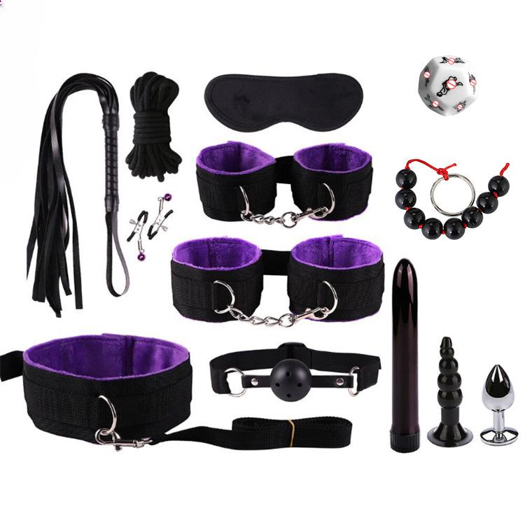BDSM Sexual Couples Kit Adult Sexy Toys Sexyshop Erotic Accessories Handcuffs for Session Anal Plug Sex Game Sex Toys for Women