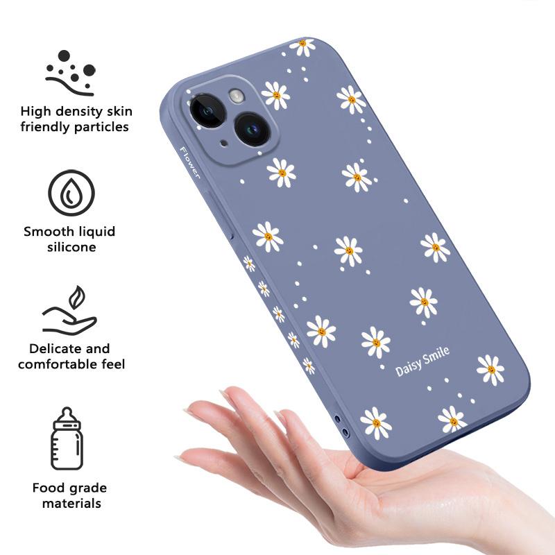Lachende Gänseblümchen Handyhülle Für iPhone 17 17 Air 16 16e 15 14 13 12 11 X XR XS Plus Pro Max Mini Silikonhülle