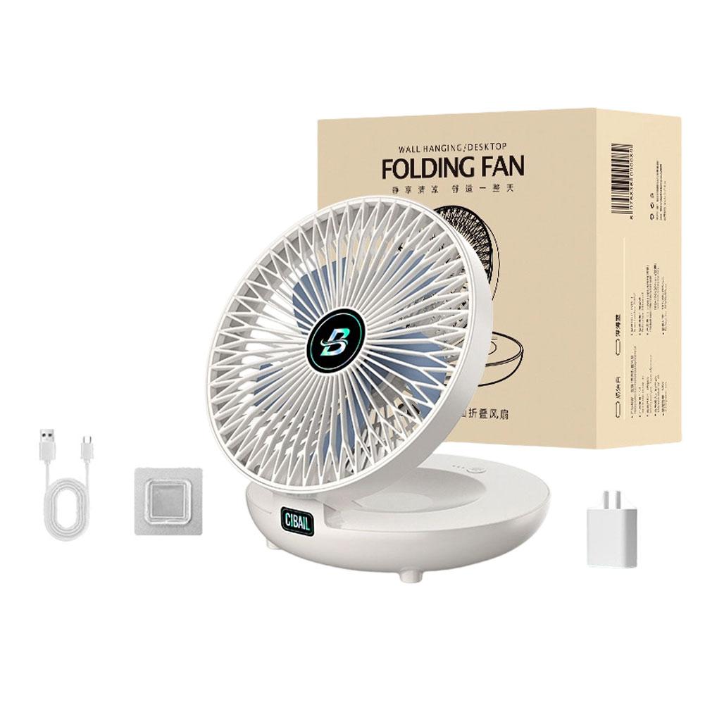 Adjustable Fan USB Charging Silent Portable Rechargeable Mini Electric Fan Dormitory Portable Desktop Electric Fan Desktop Fan