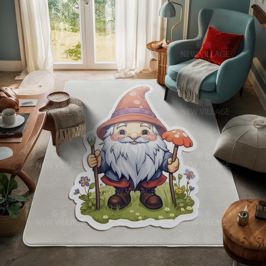 House Entrance Carpet Home Door Mat Living Room Bath Foot Bathroom Non-slip Water Absorption Rugs Bath Merry Christmas Winter