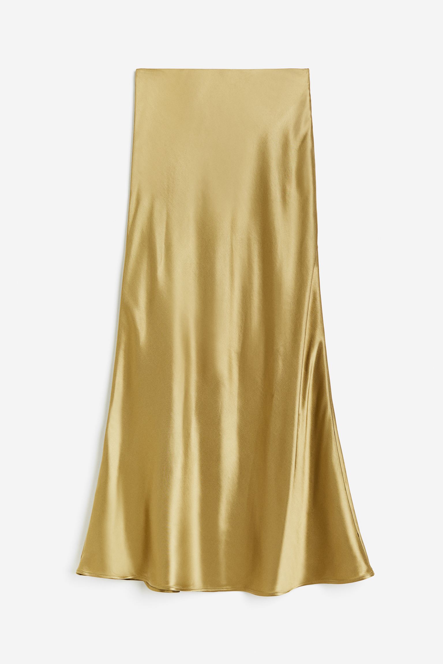 

Satin maxi skirt