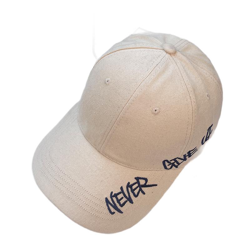 Soft Top Baseball Hat for Women In Autumn and Winter Korean Version with Large Head Circumference  Retro Face Showing Small Peaked Cap for Men