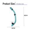 YBLKJ S18S Adult Full Dry Foldable Silicone Snorkel