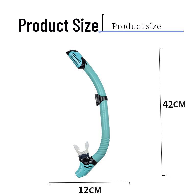 YBLKJ S18S Adult Full Dry Foldable Silicone Snorkel