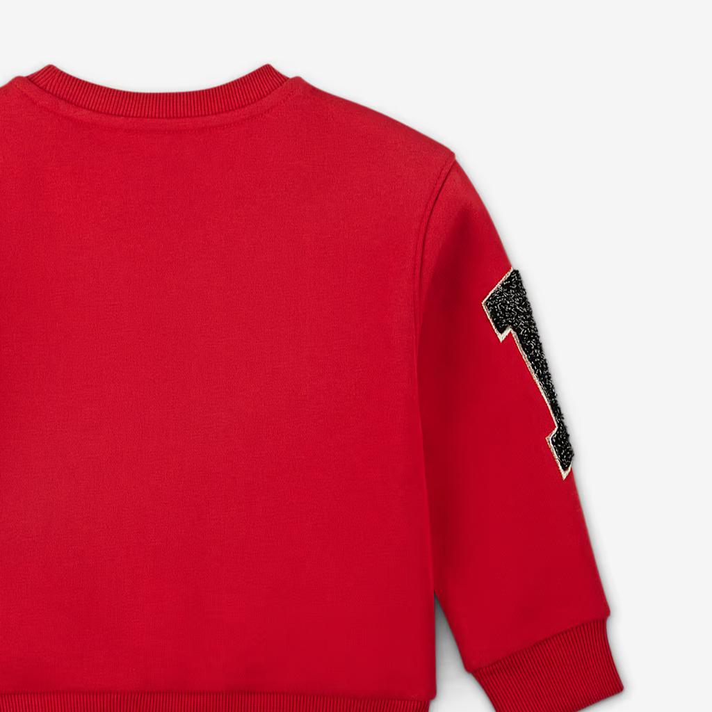 Nike Club Embroidered Round Neck Fleece Knit Kids tops IO6109-687