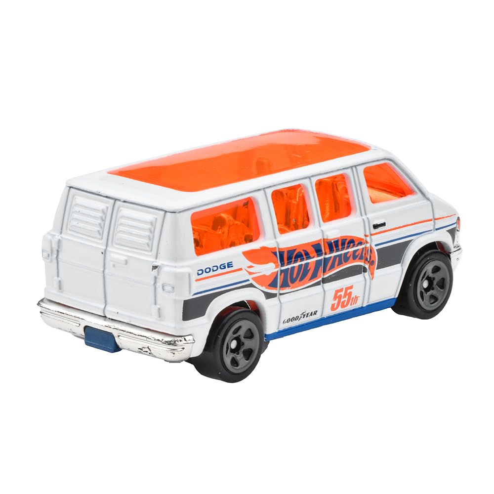Hot Wheels Basic Car Dodge Van Years Old and HNK19 [3 Up]