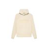 Fear of God Essentials FW22 Essentials Hoodie Egg Shell Letter Print Flock Hooded Pullover Fleece Lined American FOG-FW22-451