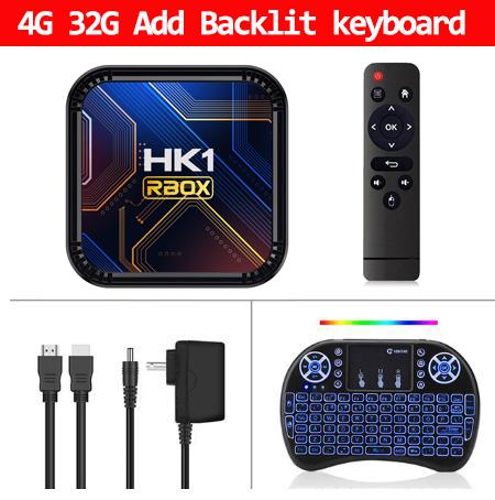 2023 Smart TV Box HK1 RBOX K8S Rockchip3528 8K 4K Android 13 Google Voice Media Player BT 5G Wifi6 4GB 64GB Set Top Box
