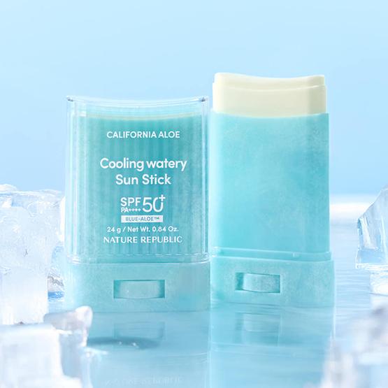 Nature Republic California Aloe Cooling Watery Sun Stick SPF 50+ PA++++ 24g