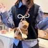Capybara Bag Plush Cartoon Wear Clothes Skew Bag Girl Children Holiday Gift Doll