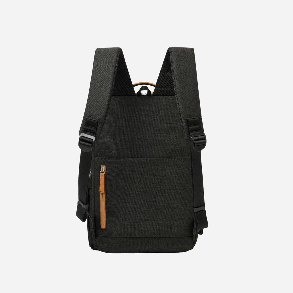 Nordace Siena Pro 13 Smart Backpack - 13.3-inch Laptop Backpack, 15L, Daily Backpack for Travel, Everyday Use, and Work, Black-Brown, Standard