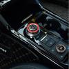 Alloy Red Gear Shift Box Adjust Knobs Ring Cover for Ford Explorer -